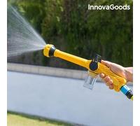 Pistolet à eau - EUROWEB - Haute pression - 8 jets - Réservoir 100 ml - Jaune