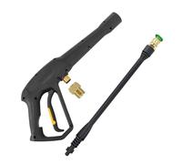 Pistolet à eau haute pression avec embouts de buse de jet compatible avec certains nettoyeurs haute pression électriques Greenworks Karcher Ryobi Homelite Powerstroke Max 1900 PSI