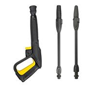 Pistolet à eau haute pression avec lance à jet et lance rotative, compatible avec les nettoyeurs haute pression Karcher K1 ~ K7…