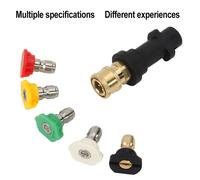 Pistolet à eau haute pression KARCHER K2K7, adaptateur rapide, buse de lavage de voiture, Pot en mousse cinq couleurs, spécialement utilisé comme accessoires Five-color nozzles