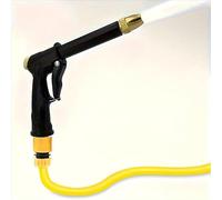 Pistolet à eau haute pression pour lavage de voiture, corps de pistolet en plastique, buse de tuyau d'arrosage de jardin, douche de jardin, outil d'arrosage multifonction, nettoyage puissant