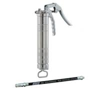 Pistolet à Graisse Industriel Flexible Flexible Double Tresse Acier 300mm, 300 Bar - Générique