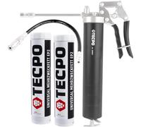 Pistolet à graisse manuel + graisse multifonction EP2 lithium 2 x 400 g