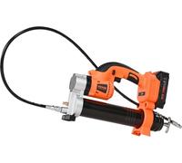 Pistolet à graisse sans fil Kit pistolet à graisse électrique 20 V avec batterie et tuyau de 76 cm