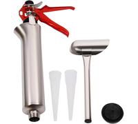 Pistolet à joint, en acier inoxydable, dimensions 56 (L) x 22 (H) cm, adapté aux joints de 2 à 5 mm, longueur de la buse 15 cm, poids net 1,1 kg
