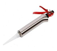 Pistolet à joints / Injecteur de mortier - Pistolet manuel à cartouche - Acier inoxydable - Buse en entonnoir - Facile à nettoyer - Utilisation par une seule personne