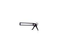 GEB Pistolet à mastic squelette – pour cartouches 280–310 ml – métal alu noir/argenté