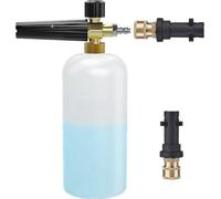 Pistolet à mousse - 1 litre - Réglable - Tuyau de mousse - Haute pression - Compatible avec les modèles Karcher K2, K3, K4, K5, K6, K7 - 3200 PSI