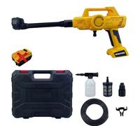 Pistolet à mousse, nettoyeur haute pression, design sans fil, JAUNE, sans fil