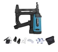 Pistolet à ongles pneumatique GSR40 7. 2V batterie Lithium pistolet électrique agrafeuse Air outils pneumatiques for cadre et goulotte Assurer la Stabilité(With 2pcs Battery)
