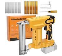 Pistolet à ongles sans fil 2 en 1 pour batterie Dewalt, cloueuse électrique Brad 18GA avec 1000 agrafes à clous 2 modes, 80 coups/min, pour menuiserie, tapisserie