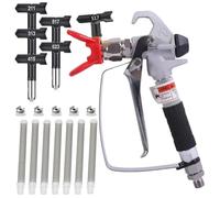 Pistolet à peinture airless et arroseur 517 pour toutes les machines à peinture airless, joints rotatifs et pulvérisateur haute pression 3600 PSI