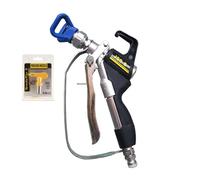 Pistolet à peinture airless, Pistolet pulvérisateur de peinture mural portable haute pression, électrique, sans air, avec protection de buse et pompe(B)