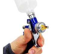 Pistolet à peinture AWTOOLS MINI HVLP avec godet supérieur 0,8-1,2 mm H-2000