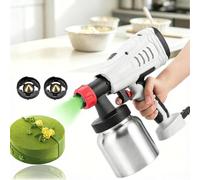 Pistolet À Peinture Chocolat 800 W, Kit Aérographe De Décoration De Gâteaux avec 2 Buses, Capacité De 800 ML, Machine De Sablage pour La Décoration Et La Cuisson De Gâteaux
