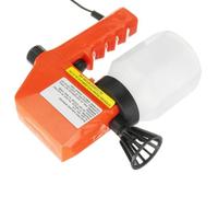 Pistolet à Peinture Électrique 220-240v pour Rénovation Maison Rapide | Pulvérisateur Plastique Orange, Couverture Rapide Couche, pour Plafonds et Lambris Intérieurs