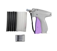 Pistolet À Points pour Vêtements, Fixateur de Vêtements Rapide et Polyvalent, Fixateur de Vêtements Rapide et Pratique pour Les Voyages, Les Réparations D'Urgence (Blanche)