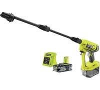 RYOBI - Pistolet haute pression 18V 22 bars 182 L - buse 3-en-1 - 1 batterie lithium+ 18V 2,5 Ah et 1 chargeur 1,5 A - RY18PW22A