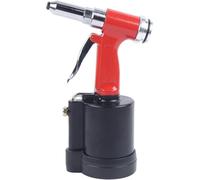 Pistolet à riveter à air comprimé, riveteuse aveugle, riveteuse 3,2-6,4 mm, pince à riveter pneumatique avec 4 buses et bac à déchets pour rivets en aluminium/acier inoxydable dans les espaces