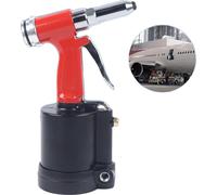 Pistolet à riveter pneumatique, course de travail 16 mm, force de traction maximale 1 200 kgf, tailles de rivets 1/8"-1/4", raccord pneumatique 1/4" NPT, poids 1 910 g