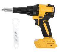 Pistolet à riveter sans fil, compatible avec les batteries DCB180, DCB200, DCB201 et DCB203 ; machine à riveter automatique sans balais à deux vitesses avec éclairage LED