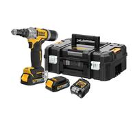 Pistolet à riveter sans fil Dewalt XR18V 6,4 mm DCF414E2GT