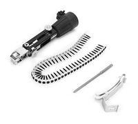 Pistolet à vis de plate-forme, pistolet à vis pour cloison sèche, adaptateur de chaîne de vis de perceuse à vis automatique pour perceuse électrique Bande Vis Placo