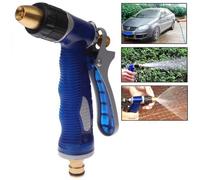 Pistolet Arrosage Multifonction Jardin Extérieur Haute Pression Cuivre Bleu YONIS