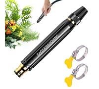 Pistolet Arrosage Tuyau Arrosage, Buse à Haute Pression Rotative, Pulvérisateur de tuyau ergonomique portable, outil à débit d’eau réglable pour nettoyage extérieur