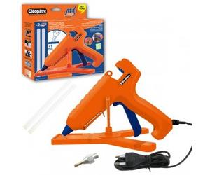 Pistolet colle cléopâtre cléo gun max + 2 bâtons de colle cléo stick max 11mm