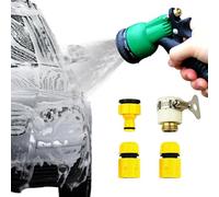 Pistolet d'arrosage de jardin multifonction réglable - Multifonction réglable | Buse De Pulvérisation En Métal,pour Cour Pelouse Extérieur Jardin Maison Arrière-cour Voiture Lavage Arrosage
