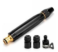 Pistolet d'Arrosage Haute Pression, Buse Métal Réglable Lavage Voiture | Alliage de cuivre robuste, raccord 3/4 pouce standard, jets réglables pour jardin, terrasse et auto