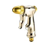 Pistolet d'arrosage jet ajustable en laiton - Suan - 16,3 cm - Couleur Jaune