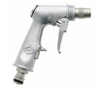 Pistolet d'arrosage - jet réglable - raccord rapide - zamak - coloris acier FAUQUET