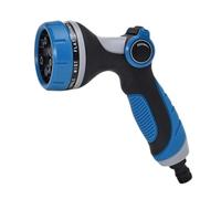 Pistolet d'arrosage Multifonction avec arroseur de Jardin à 10 Fonctions et buse Haute Pression(Blue)