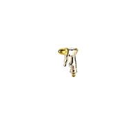 Pistolet d'arrosage jet ajustable en laiton - Suan - 16,3 cm - Couleur Jaune