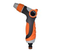 Pistolet d'arrosage pour tuyau d'arrosage - Dispositif d'arrosage ergonomique réglable - Buse de pulvérisation pour tuyau d'arrosage - Pour arroser les , la pelouse, la terrasse, le lavage de