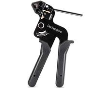 Pistolet d'attache de câble en métal, pistolet d'attache de câble en acier inoxydable pour attaches de câble en acier inoxydable
