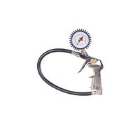 Pistolet de gonflage à air comprimé Manomètre 10 bar 140 PSI Tuyau 0.5 m Raccord M 1/4