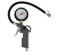 Pistolet de gonflage pour compresseur Arbrush - Kit de gonflage - Pistolet à air comprimé avec tuyau et manomètre pour matelas pneumatique, pneus de voiture, vélo, football, piscine, pneus de voiture