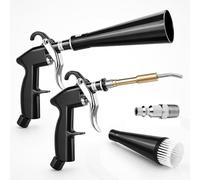 Pistolet de nettoyage à air comprimé, Soufflette Air Comprimé, Soufflette Compresseur, Pistolet de Nettoyage Voiture Intérieur, Pistolet de Nettoyage Voiture, 25,5 cm × 4,7 cm