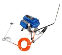 Pistolet de peinture à basse pression, moteur 1200W, pression de 3000 psi, couleur bleue, prise électrique européenne 220V-240V, couleur bleue, prise électrique européenne 220V-240V