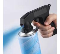 Pistolet de peinture à main avec poignée de déclenchement, fixation ergonomique pour projets d'artisanat, peinture et amélioration de la maison, installation facile, plastique durable