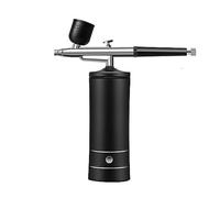 Pistolet de pulvérisation, Aérographe sans fil Portable Rechargeable avec pistolet à compresseur for la beauté du visage Nail Art tatouage artisanat peinture à gâteaux