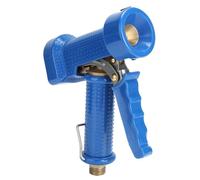 Pistolet de pulvérisation d'eau avec 4 motifs de pulvérisation réglables, raccord en cuivre G1/2"