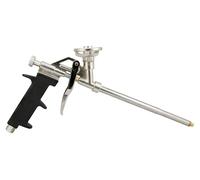 Pistolet de pulvérisation pour mousse expansive, avec fixation par vis