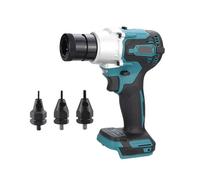 Pistolet de rivetage sans brosse puissant Kit de Machine à écrou de rivet électrique avec têtes de riveteuse ensemble de riveteuse électrique automatique outil de rivetage(Set A M3 M4 M5)