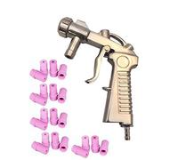 Pistolet de sablage pour Sableuse Microbilleuse Cabine de Sablage + 20 Buses