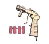 Pistolet de sablage pour Sableuse Microbilleuse Cabine de Sablage avec 4 buses