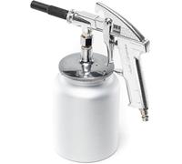 Pistolet de sablage SCHNEIDER SSP-SAV avec réservoir d'aspiration de 1 litre, buse de 5 mm, consommation d'air de 280 l/min, pression de travail de 7 bars